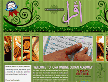 Tablet Screenshot of iqraonline.pk