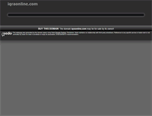 Tablet Screenshot of iqraonline.com