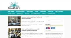 Desktop Screenshot of iqraonline.net