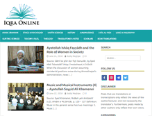 Tablet Screenshot of iqraonline.net